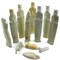Cream-Grey Soapstone Nativity Set of 12 Hand-Carved Pieces, 6 inches Tall Sculpture